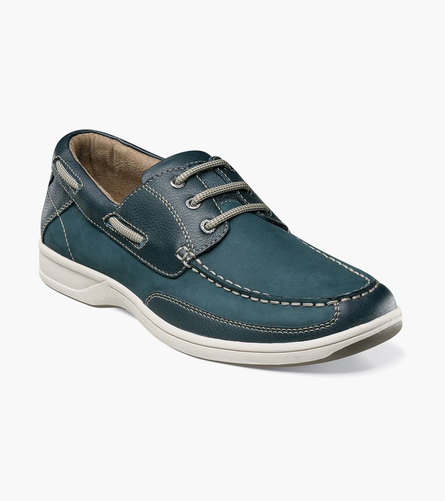 Men Florsheim Casual | Lakeside Navy