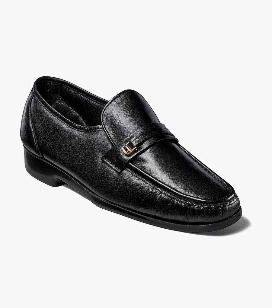 Men Florsheim Loafers | Milano Black