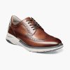 Men Florsheim Wingtips | Frenzi Cognac Multi