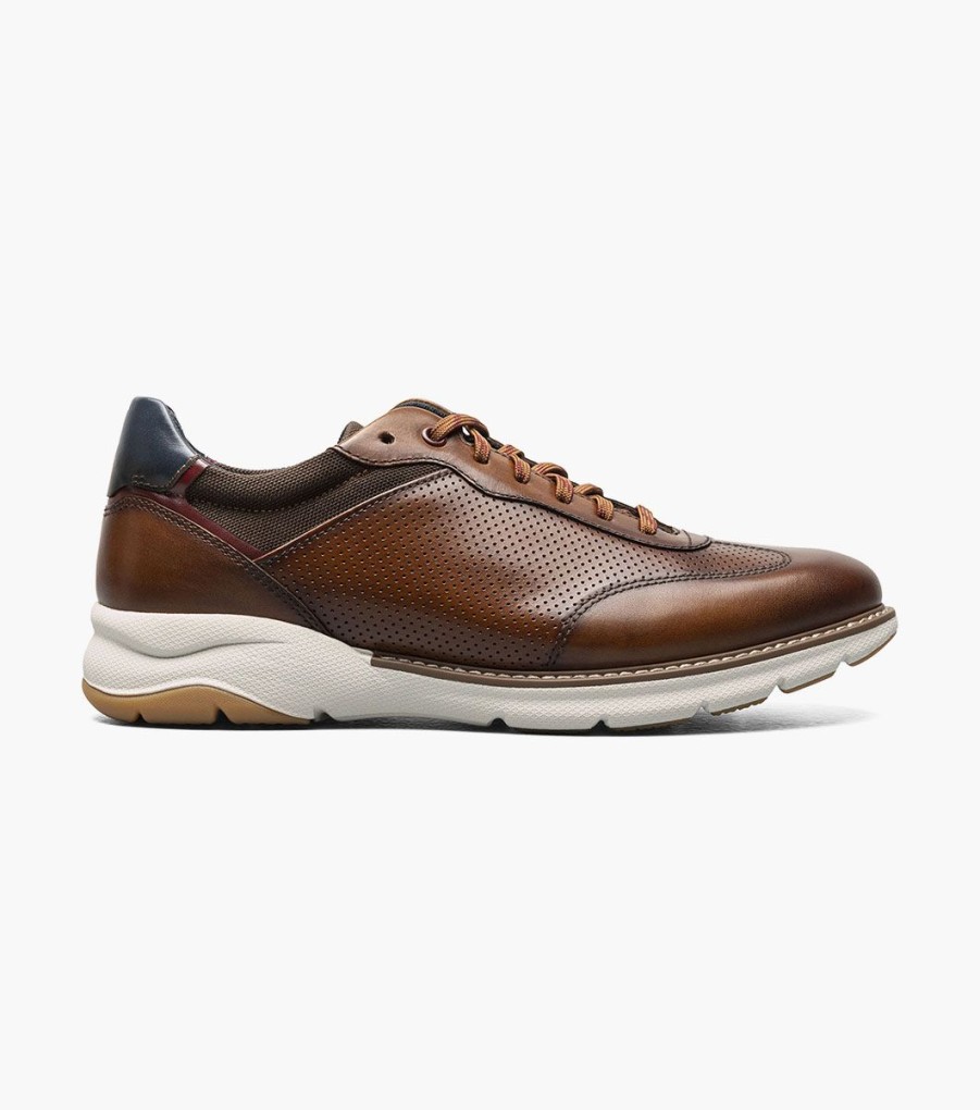 Men Florsheim Sneakers | Frenzi Cognac