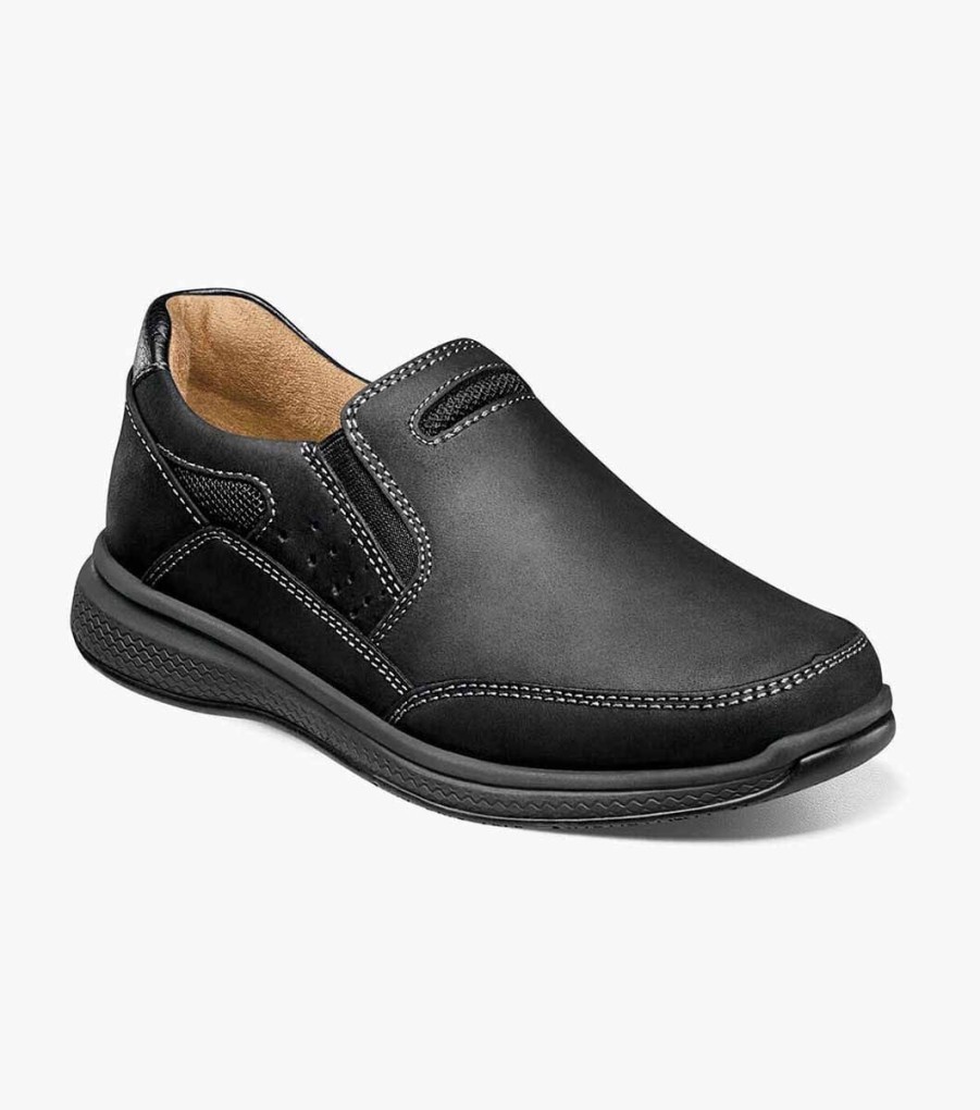 Kids Florsheim | Great Lakes Jr. Black Ch