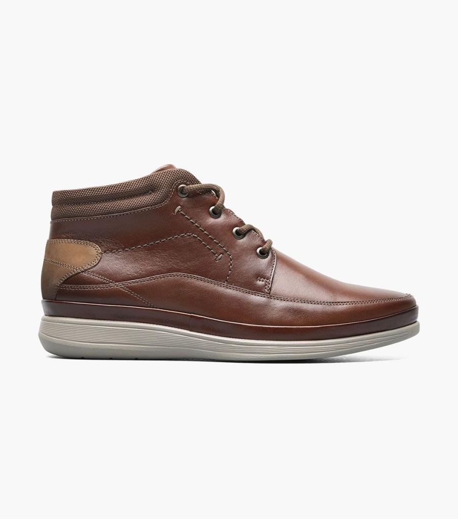 Men Florsheim Boots | Saul Cognac