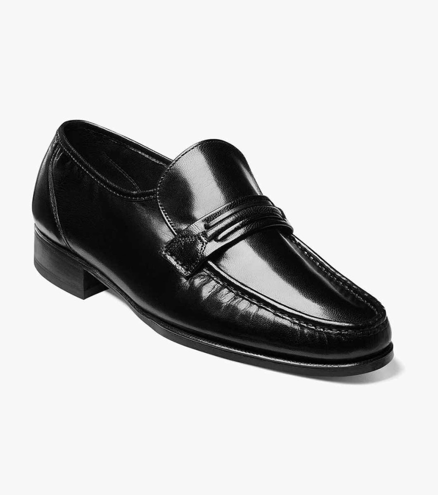 Men Florsheim Loafers | Como Black