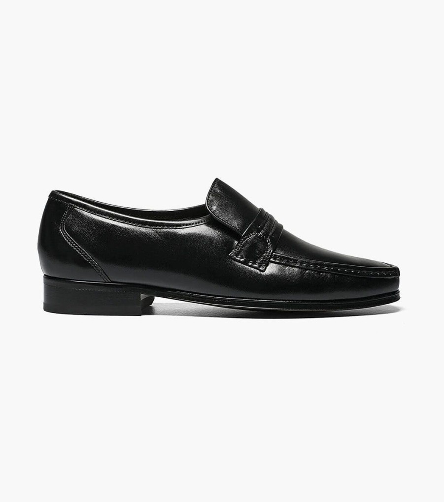 Men Florsheim Loafers | Como Black