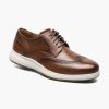 Men Florsheim Safety | Flair Work Steel Toe Cognac