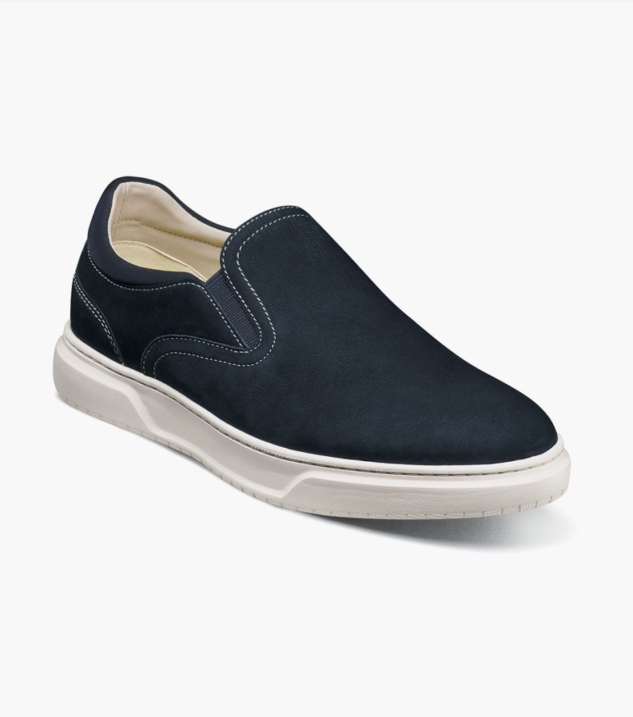 Men Florsheim Sneakers | Premier Navy