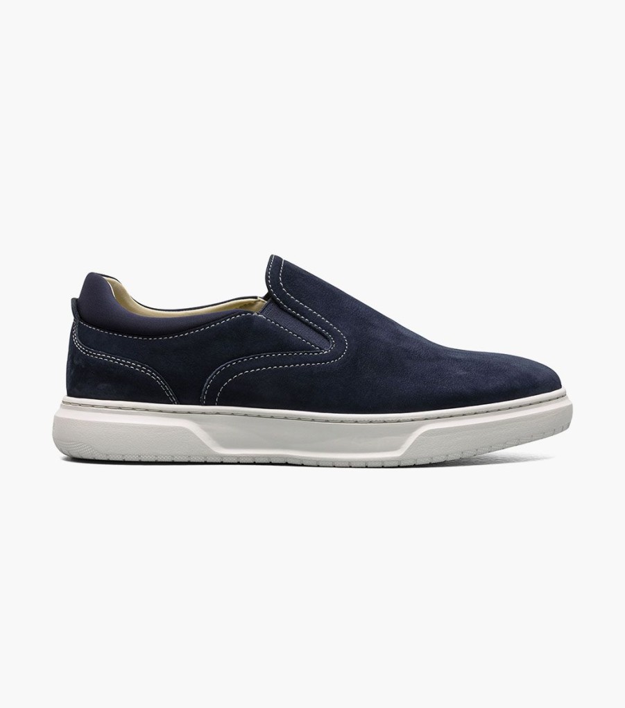 Men Florsheim Sneakers | Premier Navy