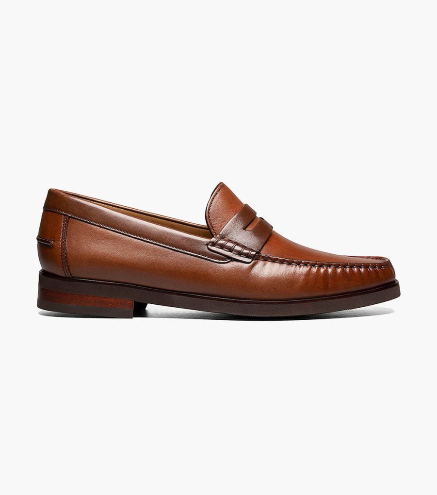 Men Florsheim Loafers | Berkley Cognac Multi