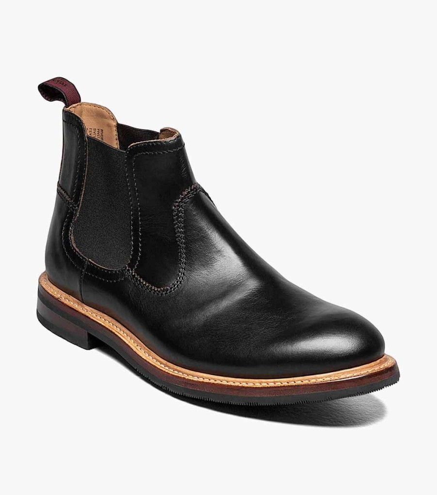 Men Florsheim Boots | Foundry Black