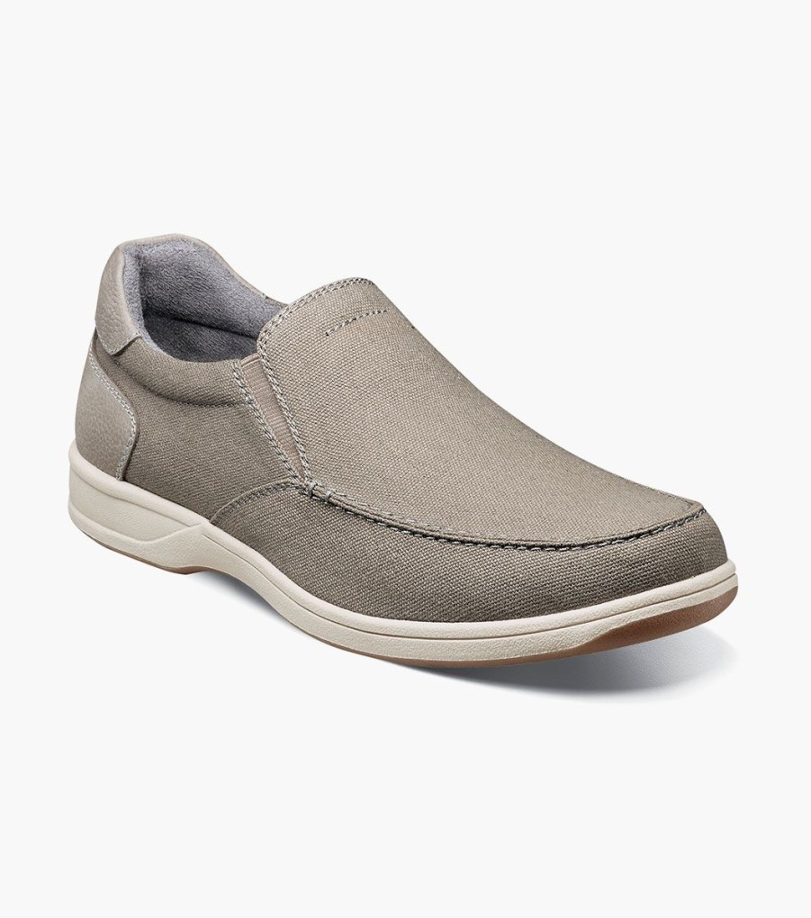 Men Florsheim Loafers | Lakeside Gray